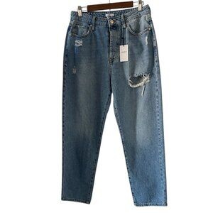Forever 21 NEW Distressed Button Fly Jeans Size 30
